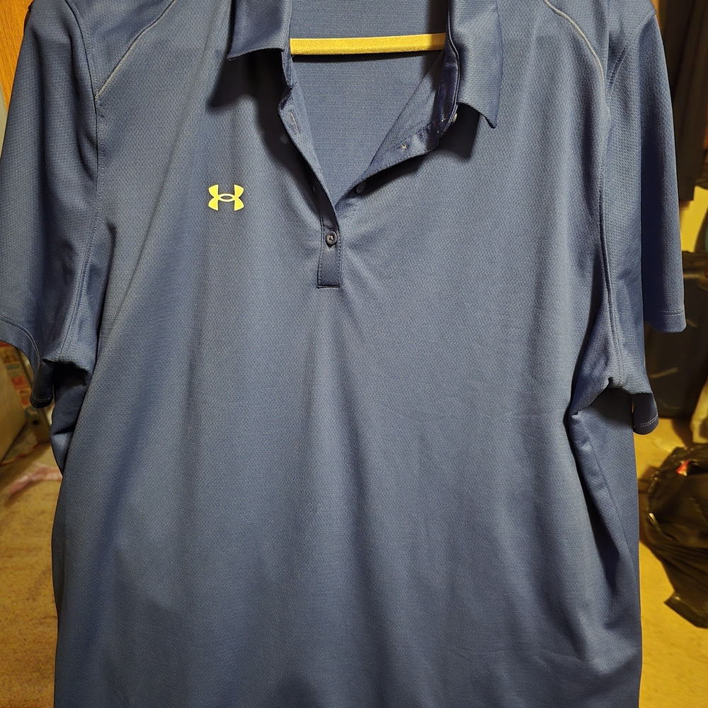 Under Armour Women's Blue Polo Shirt